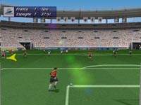 une photo d'Ã©cran de Coupe du Monde 98 sur Sony Playstation